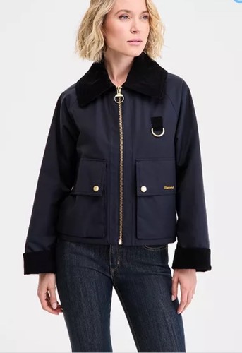 Barbour olive navy nora - olive,
