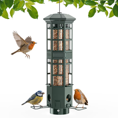 Squirrel proof bird feeder - squirrel,