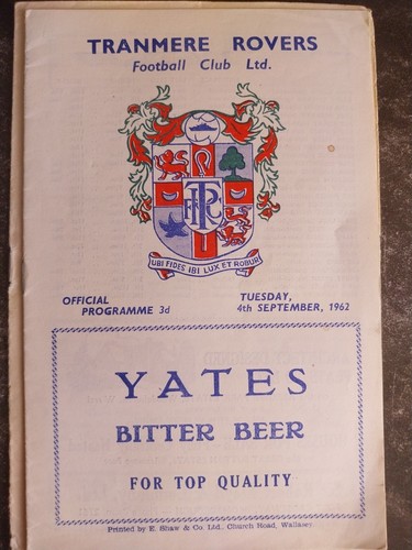 Tranmere rovers reserves - tranmere,