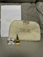 Dior Golden Pouch and Miss
