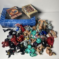 Bakugan Battle Brawlers - X35 Toy Bundle with Cards, Includes Box - Rare B1 / B2
