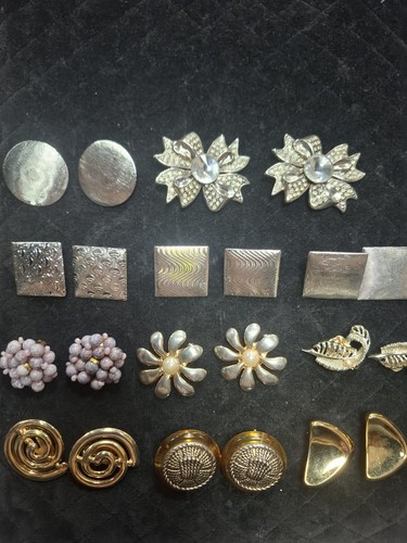Vtg job lot clip on - vtg, clip-on
