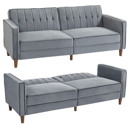 Homcom convertible sofa futon - convertible,