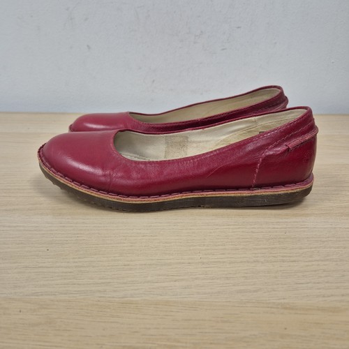Martens vintage red leather - red,