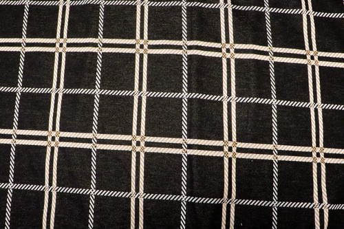 Black white check fabric camel - check,