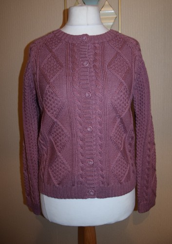 Woolovers button cardigan pure - button,