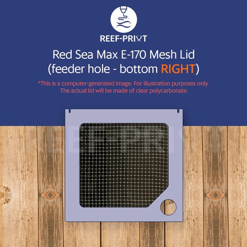 Aquarium mesh lid for - mesh, sea