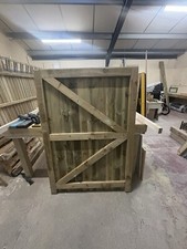 Wooden garden gate side - garden,