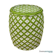 Vintage Boho Avocado Green &