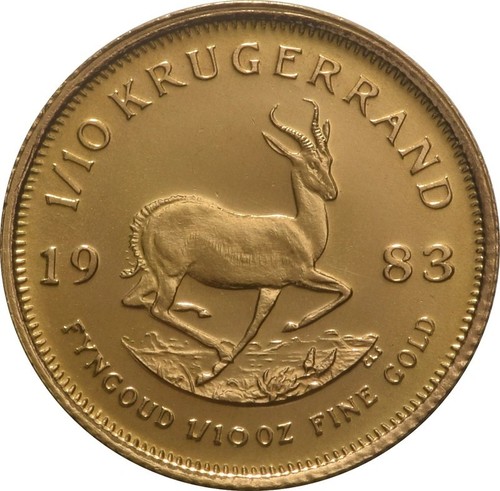 Krugerrand 1983 10oz 22ct - krugerrand,