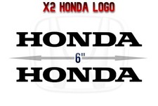 2x Honda Logo 6" Vinyl Decal