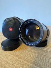 Leica Leitz Canada Elmarit-R 2,8/135 Leica R 2.8 135mm in Case w/ Caps - MINT!