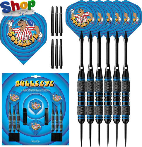 Bullseye brass steel tip darts - bullseye,