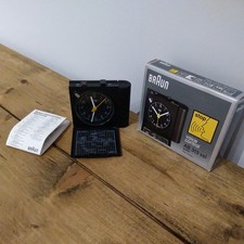 BrAun Voice Control AB 313 Vsl Quartz Alarm Clock Made In Germany Vintage