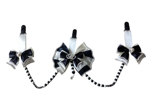 Personalised black and ivory - black,