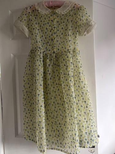 Vintage clover print - print, gauze