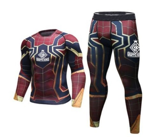 Spider man bjj mma rash - spider-man,