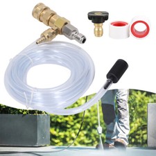 Chemical Injector Downstream With 9.8ft Tube Kit For Pressure Washer 5000PSI