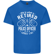 A Retired Police Officer Looks Like Mens Light Cotton T-Shirt