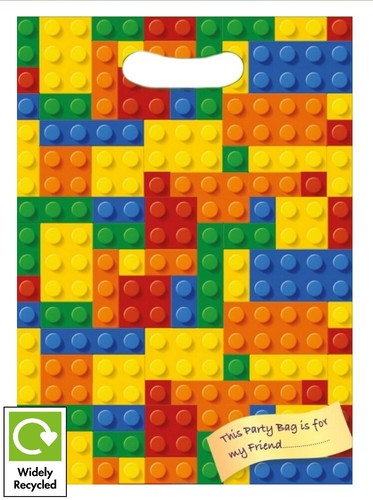 Bricks blocks birthday party - birthday,