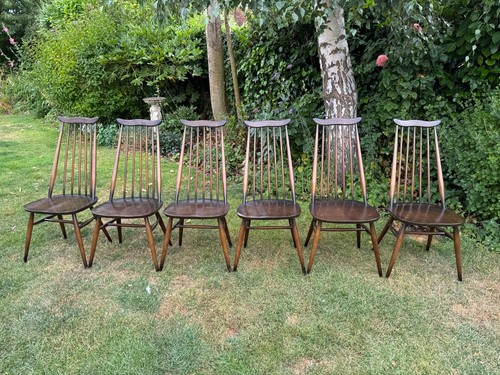 Set vintage ercol - set, 6