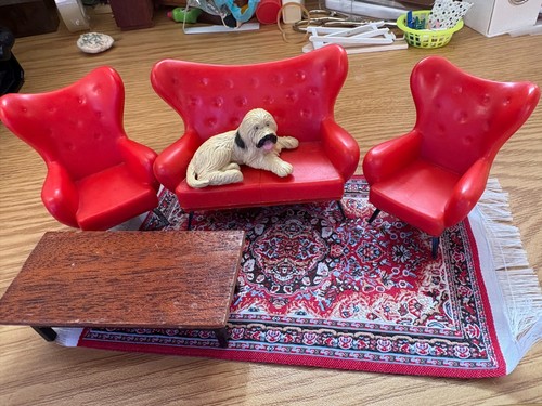 Doll house furniture - doll, vintage