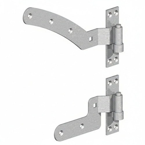 Galvanised curved rail - galvanised,