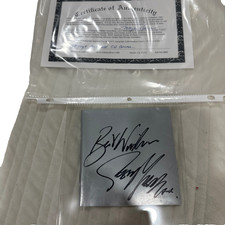 Rare George Michael SIGNED