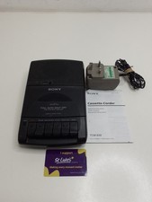 Sony TCM 939  Cassette Tape Player Mic Recorder Tested & Working 