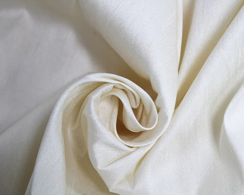 Ivory cream faux silk - faux, fabric