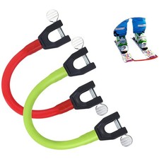 Lightweight Snowboard Clip Connector for Ski Tip Speed and Edge Control