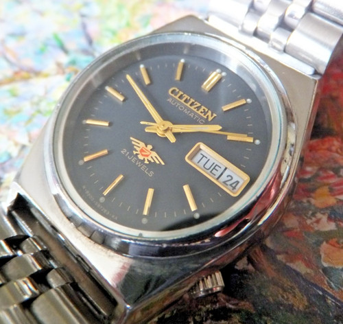 Citizen black dial 33mm - dial,