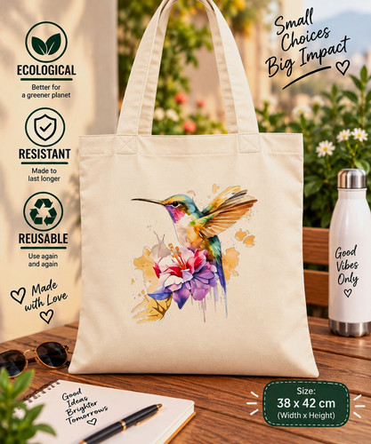 Reusable tote shopping bag - reusable,