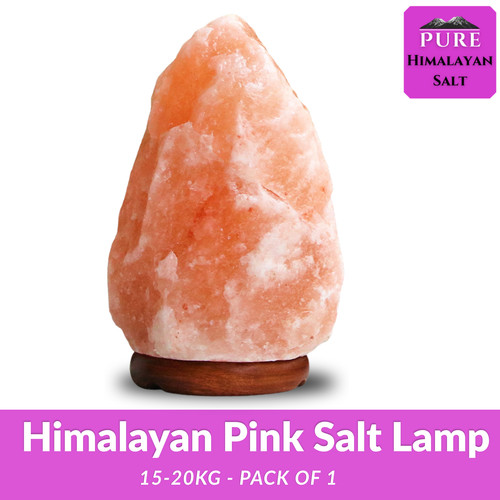 Himalayan salt pink lamp - salt,
