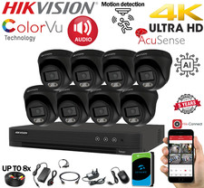 8MP 4K ColorVu Audio CCTV
