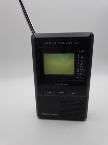 Vintage realistic pocketvision - realistic,