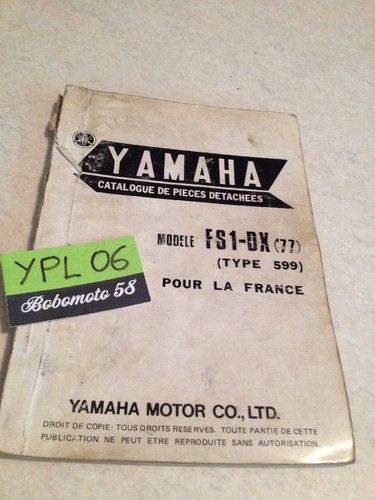 Yamaha parts list fs1 dx - yamaha, 50