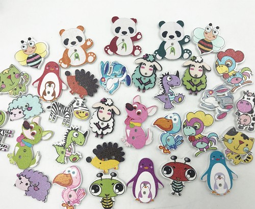100pcs randomly mixed animal - 100pcs,