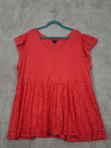 Torrid babydoll fabric mix