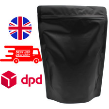 Black stand pouch packaging - black,