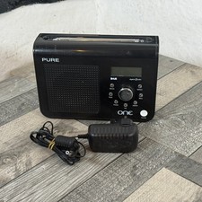 Pure One Black DAB FM Digital