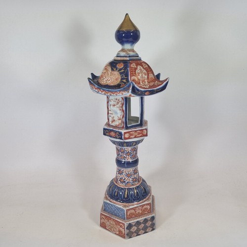 Antique japanese imari pagoda - antique,