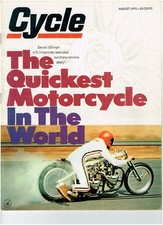 August 1970 Cycle motorcycle