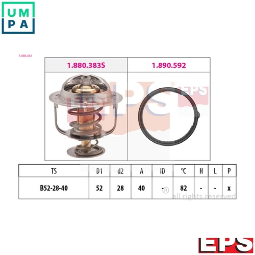 Thermostat coolant 880 - thermostat,