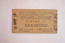 Railway Ticket Midland Railway