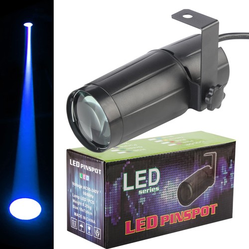 Blue led pinspot light disco - pinspot,