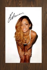 RIHANNA Signed Movie Poster