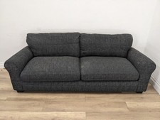 SOFA Large 3 Seater Grey Fleck