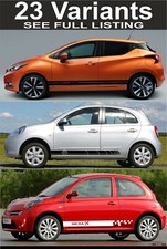 nissan micra side stripes