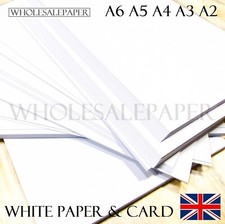 A6 white card - a5,
